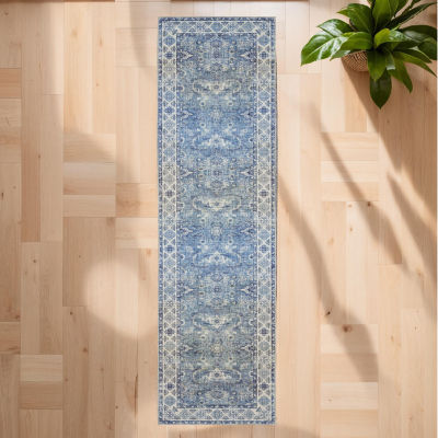 Covington Home Marcel Faded Border 24"X96" Indoor Rectangular Runner
