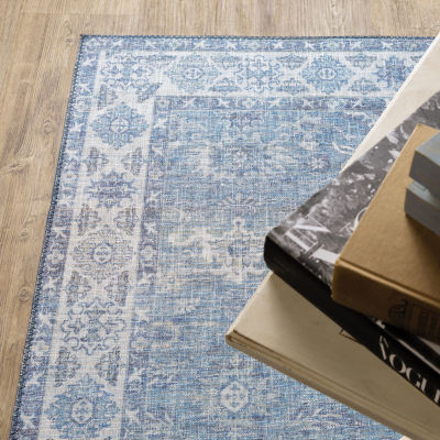 Covington Home Marcel Faded Border Indoor Rectangular Area Rug