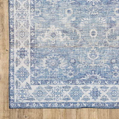 Covington Home Marcel Faded Border Indoor Rectangular Area Rug