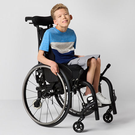 Thereabouts Little & Big Boys Adaptive Adjustable Waist Pull-On Cargo Short, X-small (6-7), Gray