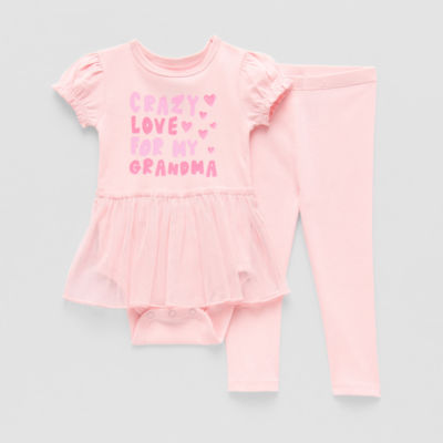 Okie Dokie Baby Girls 2-pc. Pant Set