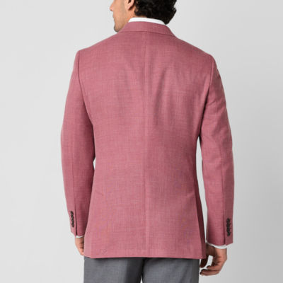 Stafford Textured Knit Mens Classic Fit Sport Coat