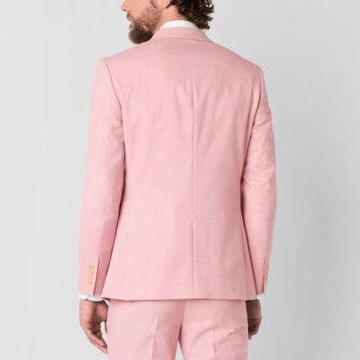 J. Ferrar Textured Mens Classic Fit Suit Jacket