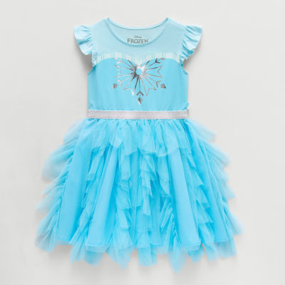 Disney Collection Elsa Let It Go Girls Dress Up Costume