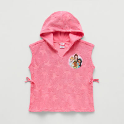 Disney Collection Little & Big Kid Girls Princess Knit Dress Swimsuit Cover-Up