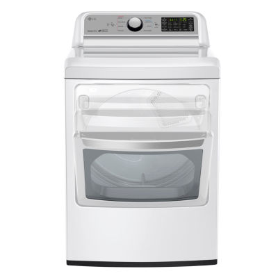 LG ENERGY STAR® 7.3 cu.ft. Super Capacity Smart Wi-Fi Enabled Gas Dryer