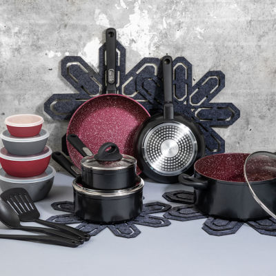 Brooklyn Steel Zodiac 24-pc. Non-Stick Cookware Set