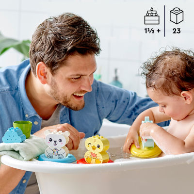 Duplo My First Bath Time Fun: Floating Animal Train (14 Pieces)