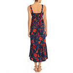Clover And Sloane Sleeveless Floral Maxi Dress