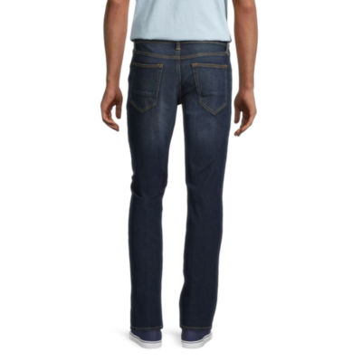 Arizona Mens Flex Slim Straight Jeans