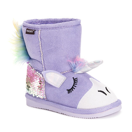  Muk Luks Toddler Girls Unicorn Boots