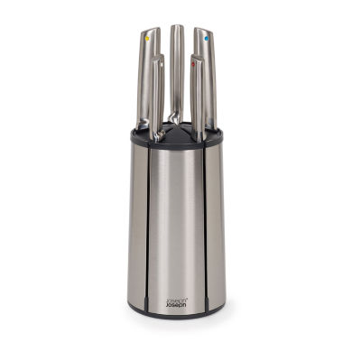 Joseph Joseph  Elevate Steel 6-pc. Knife Block Set