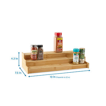 3-Tier Bamboo Expandable Spice Rack