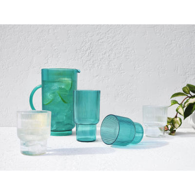 Turquoise Sun 75oz Beverage Serving Pitcher