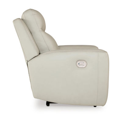 Signature Design By Ashley® Mindanao Dual Power Leather Recliner