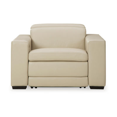 Signature Design By Ashley® Texline Dual Power Leather Recliner