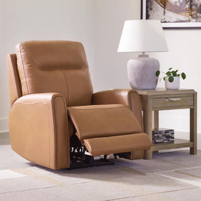 Signature Design By Ashley® Tryanny Triple Power Leather Recliner