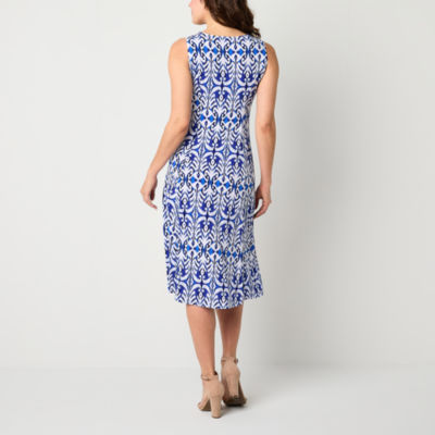 danny & nicole sleeveless floral fit & flare dress Danny & Nicole 27141M main image 1