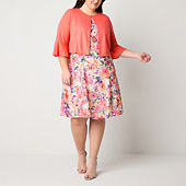 Perceptions Plus Size Dresses for Women - JCPenney
