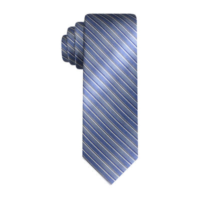 Van Heusen Blue Shaded Striped Tie
