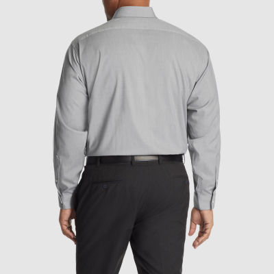 Van Heusen Comfort Performance Mens Classic Fit Stretch Fabric Wrinkle Free Long Sleeve Dress Shirt