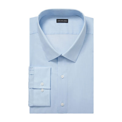 Van Heusen Comfort Performance Mens Big & Tall Classic Fit Stretch Fabric Wrinkle Free Long Sleeve Dress Shirt