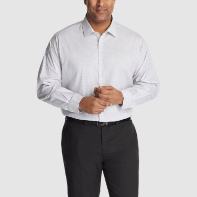 Van Heusen Big Comfort Performance Mens Classic Fit Stretch Fabric