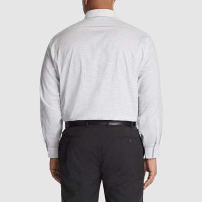 Van Heusen Comfort Performance Mens Classic Fit Stretch Fabric Wrinkle Free Long Sleeve Dress Shirt