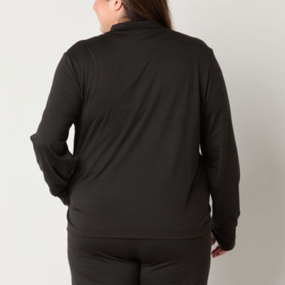 PUMA Lightweight Womens Plus Active Track Jacket