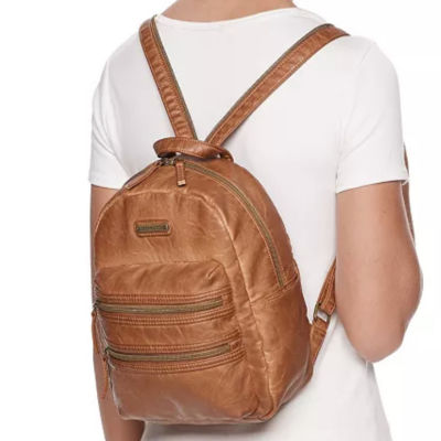 Stone Mountain Solid Smokey Mini Womens Adjustable Straps Backpack