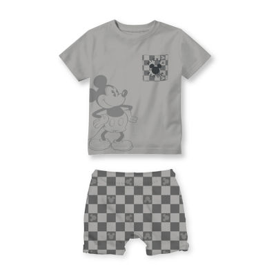 Toddler Boys 2-pc. Mickey Mouse Short Set
