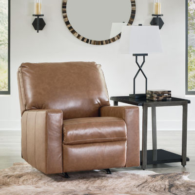 Signature Design By Ashley® Bolsena Manual Leather Recliner