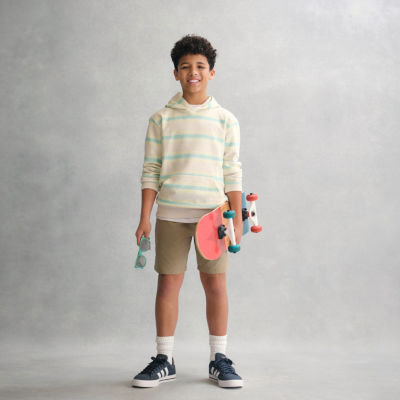 Quiksilver French Terry Big Kid Boys Long Sleeve Hoodie