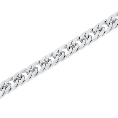 Mens Stainless Steel Curb Chain Bracelet