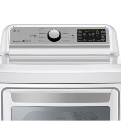 LG ENERGY STAR® 7.3 cu.ft. Super Capacity Smart Wi-Fi Enabled Gas Dryer