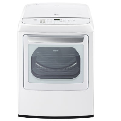 LG ENERGY STAR® 7.3 cu.ft. Capacity Smart Wi-Fi Enabled Front Control Electric SteamDryer™