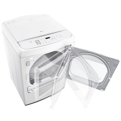 LG ENERGY STAR® 7.3 cu.ft. Capacity Smart Wi-Fi Enabled Front Control Electric SteamDryer™