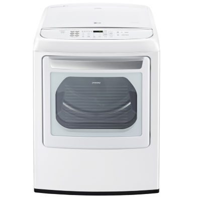 LG ENERGY STAR® 7.3 cu.ft. Capacity Smart Wi-Fi Enabled Front Control Gas SteamDryer™