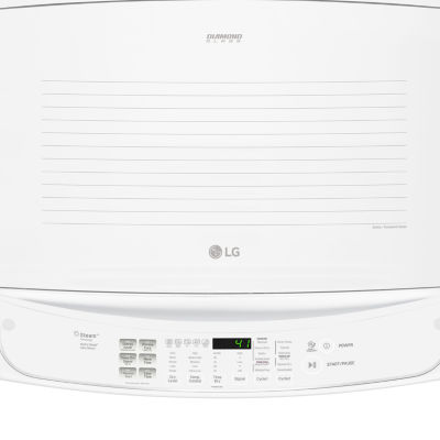 LG ENERGY STAR® 7.3 cu.ft. Capacity Smart Wi-Fi Enabled Front Control Gas SteamDryer™