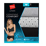 Hanes Ultimate™ Constant Comfort® X-Temp® Seamless Cooling Multi-Pack Hipster Panty 41xtb2