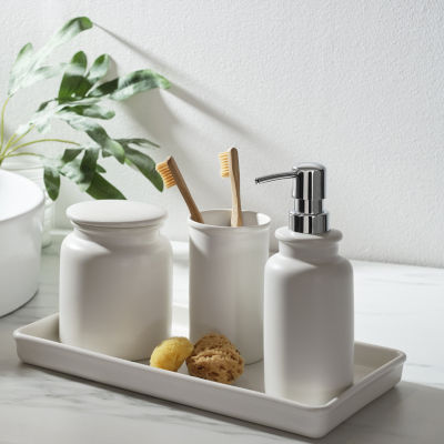 Fieldcrest Luxury Ceramic Soap Dispenser