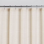 Fieldcrest Seersucker Stripe Print Shower Curtain