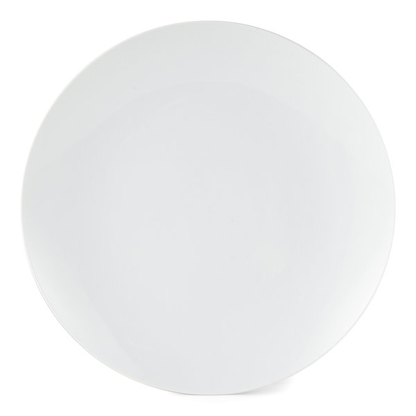 Home Expressions Porcelain Coupe Dinner Plate