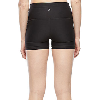 Xersion Shorts Womens Medium Black Shorts Running Gym Training Polyester  Adult