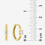 Diamond Addiction 1/4 CT. T.W. Lab Grown White Diamond 10K Gold Hoop Earrings