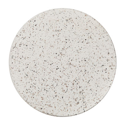 Glitzhome 18in Mgo Terrazzo Planter Stands