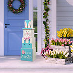 Glitzhome 24" Double Sided Easter Porch Decor