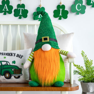 Glitzhome 25.5" St. Patrick's Standing Decor Gnomes