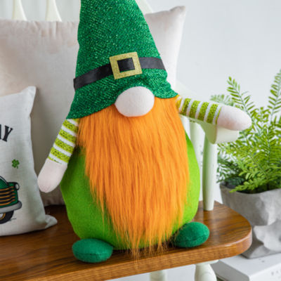 Glitzhome 25.5" St. Patrick's Standing Decor Gnomes