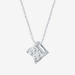 1/10 CT. T.W. Genuine White Diamond Sterling Silver 2-pc. Jewelry Set